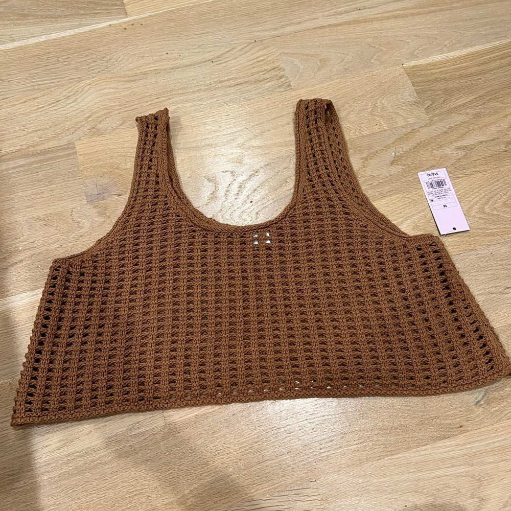 brown wild fable tank top